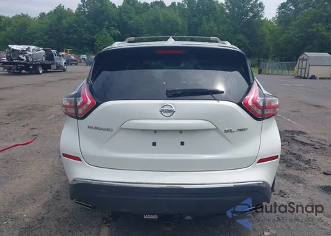 2015 Nissan Murano Sl from USA, damaged, VIN 5N1AZ2MH3FN263905